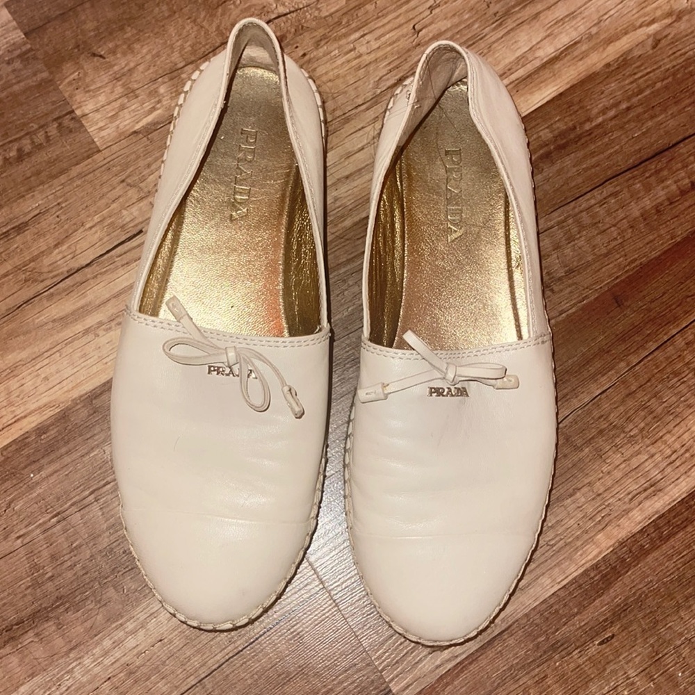 Authentic Prada espadrilles